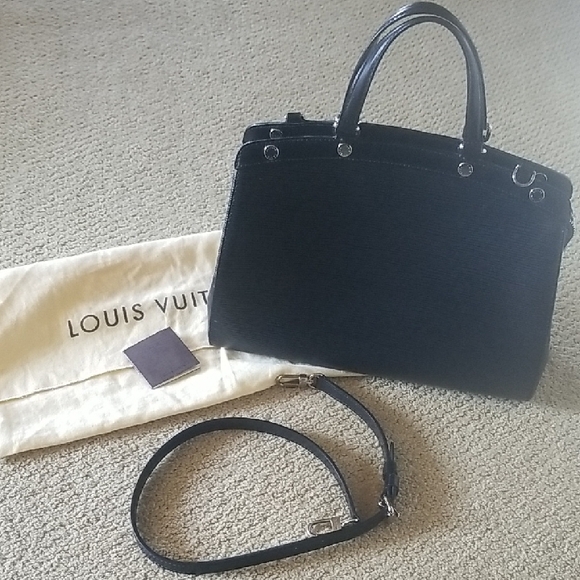 Louis Vuitton BREA MM EPI Black Matte - Picture 1 of 10